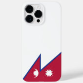 Flagge Nepals Case-Mate iPhone Hülle (Rückseite)