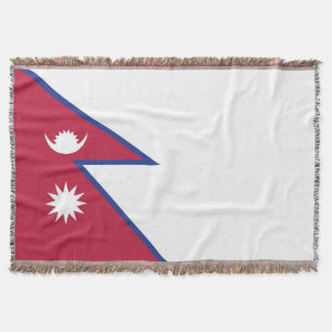Flagge Nepals Decke