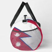 Flagge Nepals Duffle Bag (Rechts)