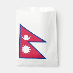 Flagge Nepals Geschenktütchen