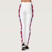Flagge Nepals Leggings (Rückseite)