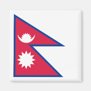 Flagge Nepals Magnet
