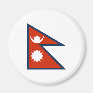 Flagge Nepals Magnet
