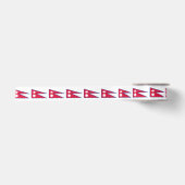Flagge Nepals Satinband (Vorderseite)