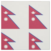Flagge Nepals Stoff (Muster)