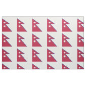 Flagge Nepals Stoff (Fat Quarter (45,7 x 55,9 cm))