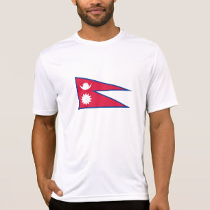 Flagge Nepals T-Shirt