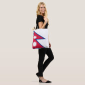Flagge Nepals Tasche (Am Model)