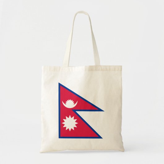 Flagge Nepals Tragetasche (Vorne)