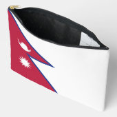 Flagge Nepals Zubehörtasche (Offen)