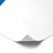 Flagge Neufundland Poster (Ecke)