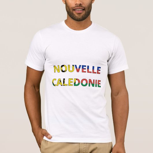 Flagge Neukaledonien T-Shirt (Vorderseite)