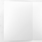 Flagge Neukaledoniens Dreifach Gefaltete Karte (Innen Erste Seite)