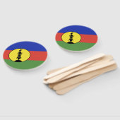 Flagge Neukaledoniens Fächer (Non-assembled)