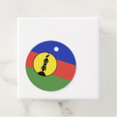 Flagge Neukaledoniens Geschenkanhänger (Beispiel)