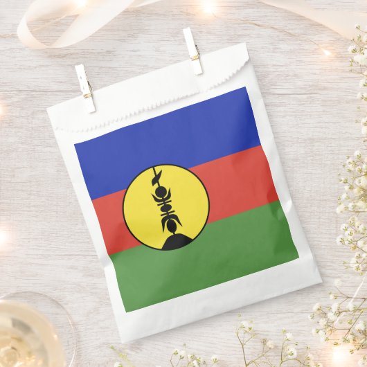 Flagge Neukaledoniens Geschenktütchen (Ausgeschnitten)