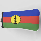 Flagge Neukaledoniens Golf Headcover (Vorderseite)
