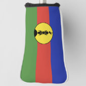 Flagge Neukaledoniens Golf Headcover (Rotieren 90)