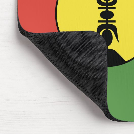 Flagge Neukaledoniens Mousepad (Ecke)