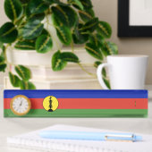 Flagge Neukaledoniens Namensplakette