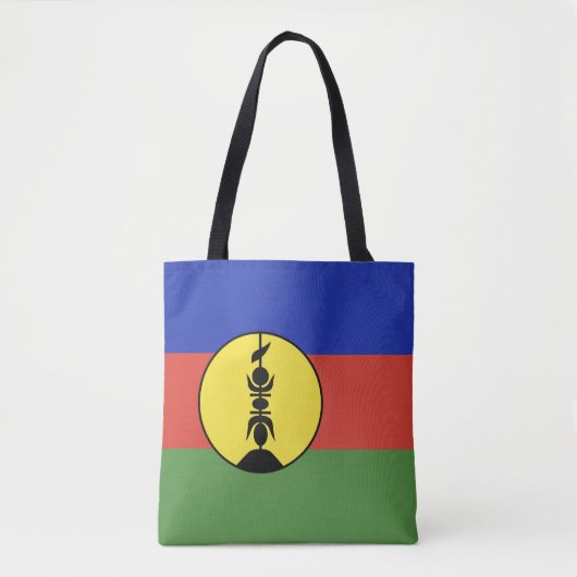Flagge Neukaledoniens Tasche (Vorderseite)