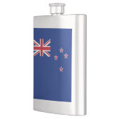 Flagge Neuseelands Flachmann (Links)