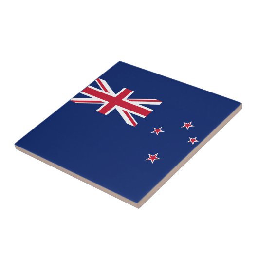 Flagge Neuseelands Fliese (Seite)