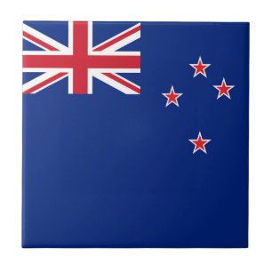 Flagge Neuseelands Fliese