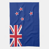 Flagge Neuseelands Geschirrtuch (Vertikal)