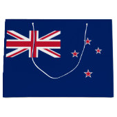 Flagge Neuseelands Große Geschenktüte (Vorderseite)