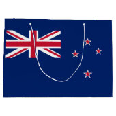 Flagge Neuseelands Große Geschenktüte (Rückseite)