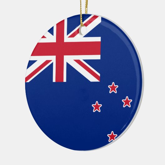 Flagge Neuseelands Keramik Ornament (Links)