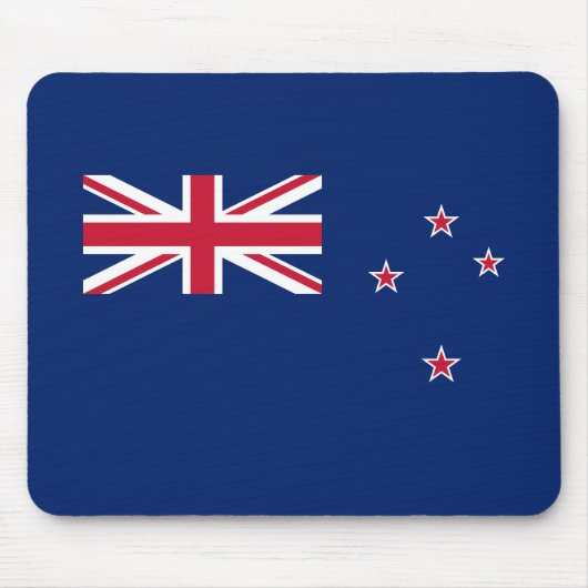 Flagge Neuseelands Mousepad (Vorne)