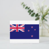 Flagge Neuseelands Postkarte (Stehend Vorderseite)