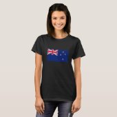 Flagge Neuseelands Premium T-Shirt (Vorne ganz)