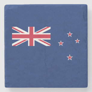 Flagge Neuseelands Steinuntersetzer