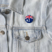Flagge Neuseelands - stilisiert Button (Beispiel)