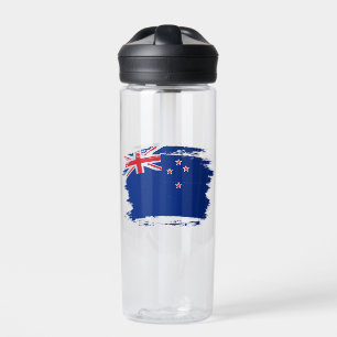 Flagge Neuseelands Trinkflasche
