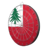 Flagge New England Dartscheibe (Vorderseite rechts)