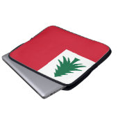 Flagge New England Laptopschutzhülle (Vorne Knopf)