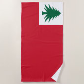 Flagge New England Strandtuch (Vorderseite)