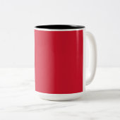 Flagge New England Zweifarbige Tasse (VorderseiteRechts)