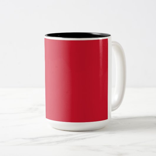 Flagge New England Zweifarbige Tasse (VorderseiteRechts)