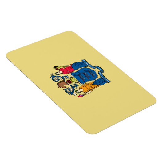Flagge New Jersey Magnet (Rechte Seite)