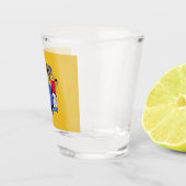 Flagge New Jersey Schnapsglas (Rechts)