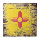Flagge New Mexico Fliese (Vorderseite)