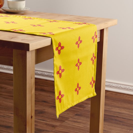 Flagge New Mexico Kurzer Tischläufer (Beispiel)