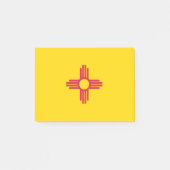 Flagge New Mexico Post-it Klebezettel (Vorderseite)