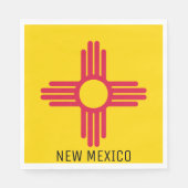 Flagge New Mexico Serviette (Vorderseite)