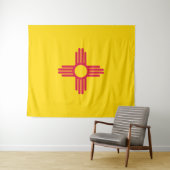 Flagge New Mexico Wandteppich (Beispiel (Horizontal))